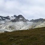 Blick rechts Richtung Wellenkuppe und Rothornhütte, die wir besuchen werden