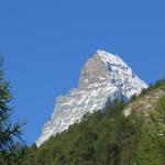 das Matterhorn "Horu" zeigt sich in voller Schönheit