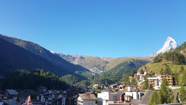 Blick auf Zermatt, das uns sehr gefallen hat