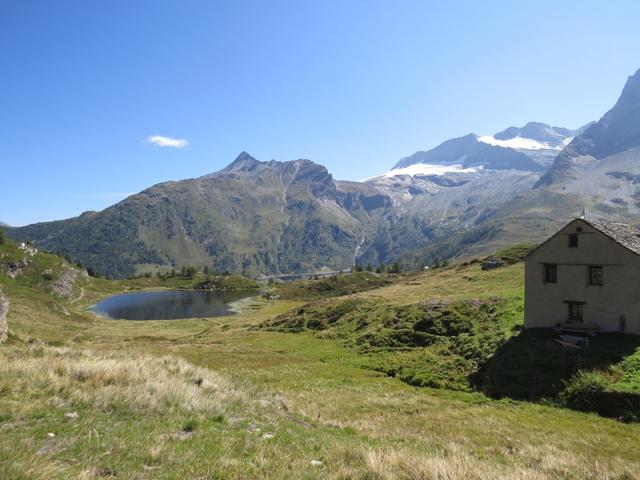 Blick zum Hopschusee