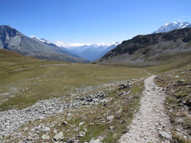 auf der schönen Hochebene beim Undre Rossusee 2470 m.ü.M.