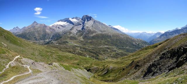 sehr schönes Breitbildfoto aufgenommen bei der Steilstufe Punkt 2284 m.ü.M.