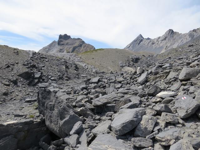 es ist eine eigentliche Mondlandschaft