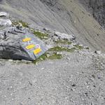 am Ende des Sattels, verlassen wir rechtsabbiegend den höchsten Pass der gesamten Rundtour