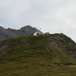 letzter Blick hinauf zur Cabane Rambert