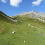 wir biegen halblinks Richtung Col de Fenestral ab