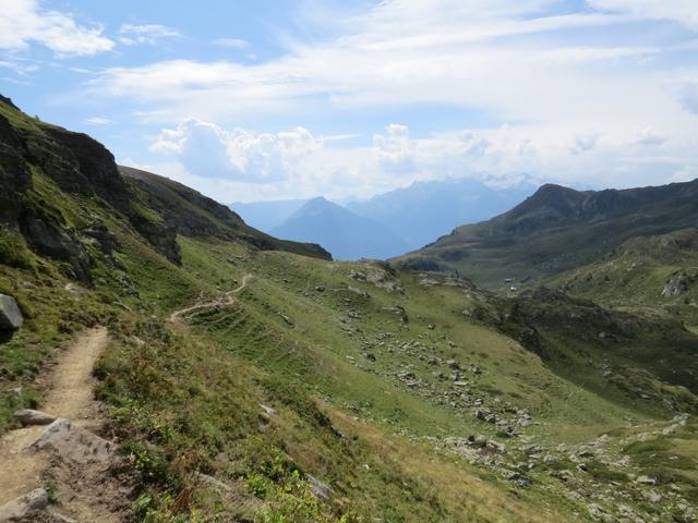 auch diesen Weg lassen wir recht liegen, und erreichen weiter auf den Hauptweg bleibend...