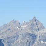 direkt vor uns der Dents du Midi. Was für ein Erlebnis, als wir dort oben standen