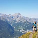 schönes Foto mit Franco und die Dents du Midi