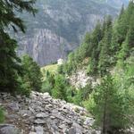 Blick zurück nach Presa Bruciata. Was für eine Aussichtsterrasse. Anderswo müsste man für das Eintritt zahlen