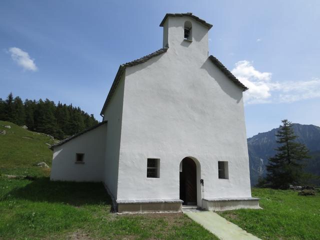 die erst kürzlich total renovierte Kapelle in Chemi, ist ein Besuch wert