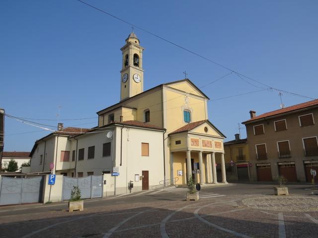 in Miradolo Terme haben wir eine Kaffeepause eingelegt