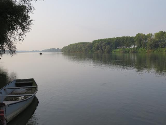 und schon taucht am Horizont Danilo mit seinem Boot auf