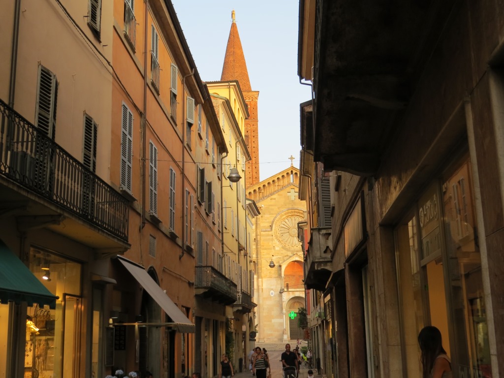 die Altstadt von Piacenza hat uns sehr gefallen