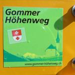 hier starten wir den Gommer Höhenweg