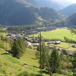 Blick zurück nach Oberwald