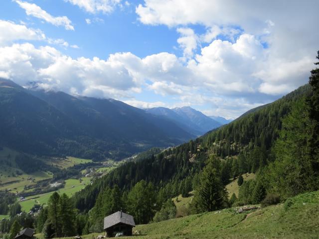 immer wieder können wir so ein schönes Panorama geniessen