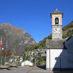 mit dem Auto ins Val Verzasca bis nach Vogorno 492 m.ü.M., oder genauer gesagt Sant' Antonio, ein kleiner Vorort von Vogorno