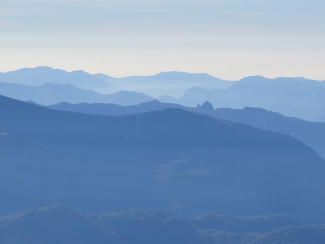 die Denti della Vecchia sind sogar erkennbar. Die Wanderung zu diesem speziellen Berg, hat uns sehr gefallen