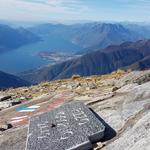 die Aussicht vom Pizzo di Vogorno ist einfach superlativ