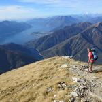 unser nächstes Ziel ist nun die Alpsiedlung auf der Alp Bardughè