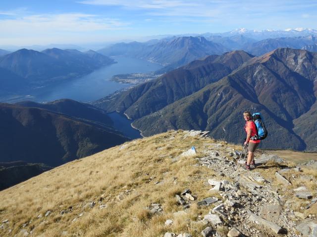 unser nächstes Ziel ist nun die Alpsiedlung auf der Alp Bardughè