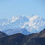 was für ein Spektakel das Monte Rosa Massiv