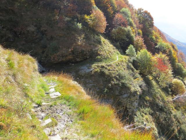 bei der Durchquerung der Schlucht des Valle del Molino, ist Trittsicherheit gefragt