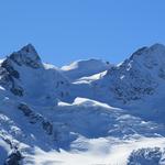 La Sella, Cima Sondrio und Piz Glüschaint