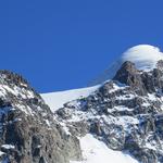 Schneekuppe und Piz Roseg herangezoomt