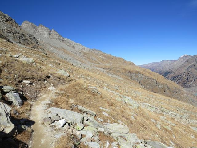 Blick auf das Gelände von Murtèl