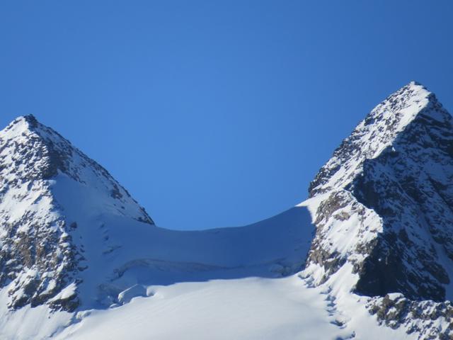 die Sella Gruppe herangezoomt