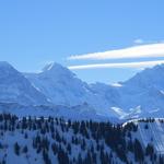 das Dreigestirn Eiger, Mönch und Jungfrau