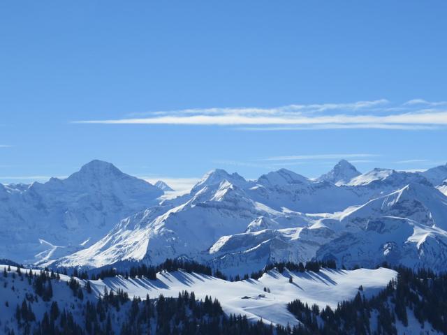 Breithorn, Gspaltenhorn, Blüemlisalp, Doldenhorn usw.