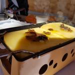 Raclette mit Pilzen so lecker