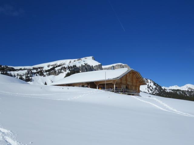 Blick zurück zum Bauernhof