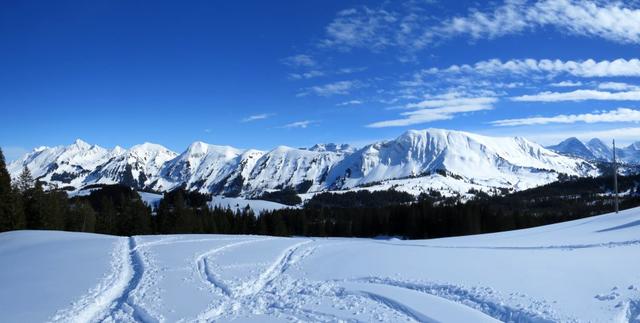 ...erreichen wir Punkt 1642 m.ü.M.