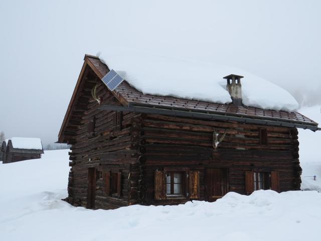 nur sehr wenige Bauernhäuser sind hier auch im Winter bewohnt