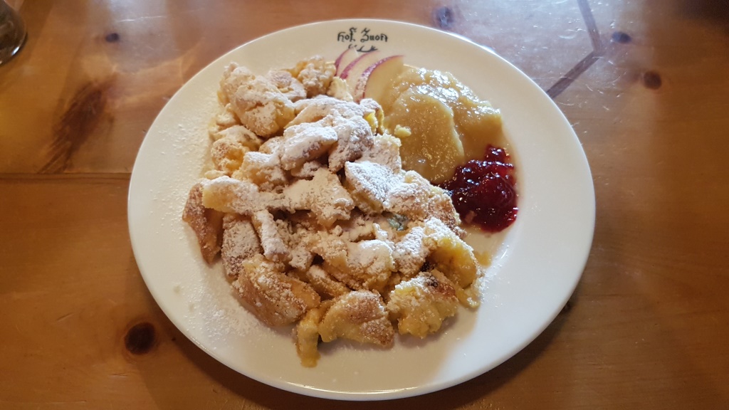 der berühmte Zuorter Kaiserschmarren...