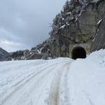 beim Tunnel bei Chastès