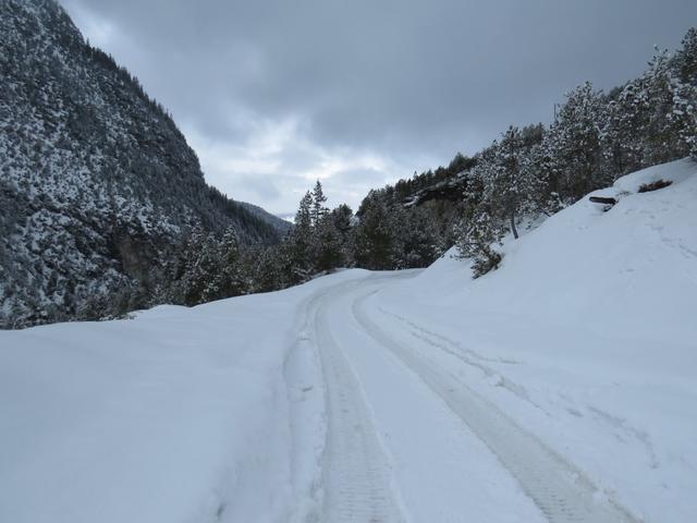 auf dem Weg zu Punkt 1506 m.ü.M.