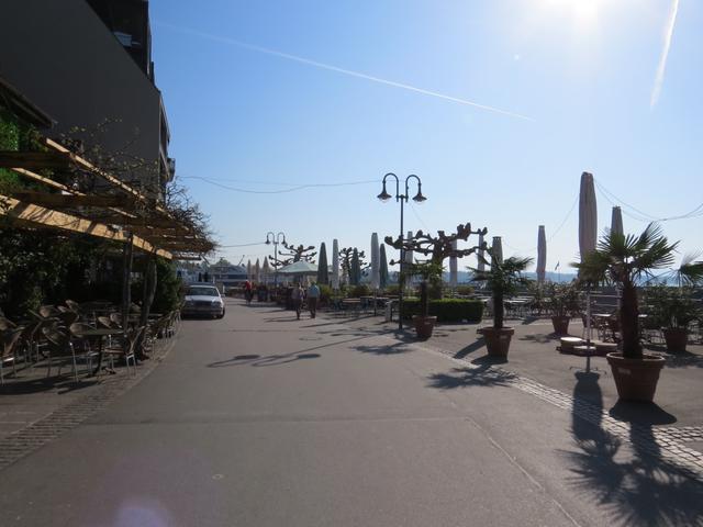 direkt beim Hafen von Friedrichshafen startet unsere heutige Wanderung um den Bodensee