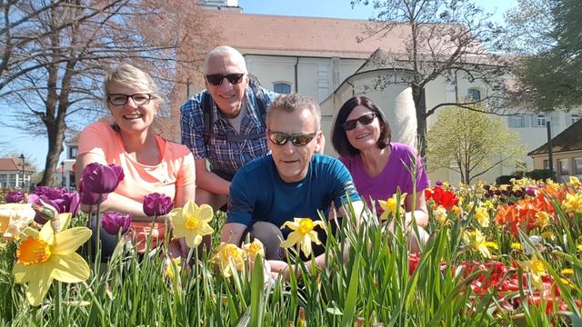 Erinnerungsfoto mit Maus, Ewi und Andy