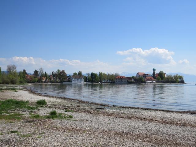 Blick über die Bucht nach Wasserburg