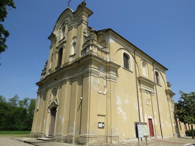 die grosse Kirche von Paderna