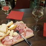 in der Hostaria delle Terre Verdiane in Fidenza geniessen wir ein Apéro