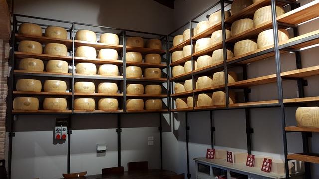 wir befinden uns im Herzen der Parmigiano Region