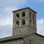 der schöne Kirchturm der Kirche Santa Maria