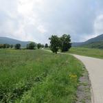 auf dem eher ruhigen Landsträsschen wandern wir weiter Richtung Terenzo