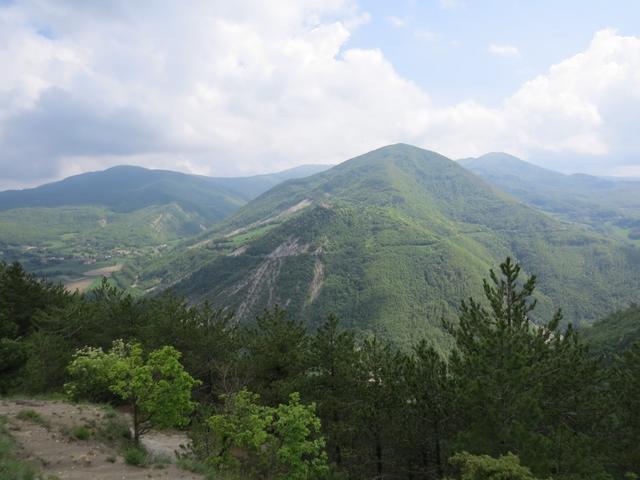 Blick in die Berge des Apennin